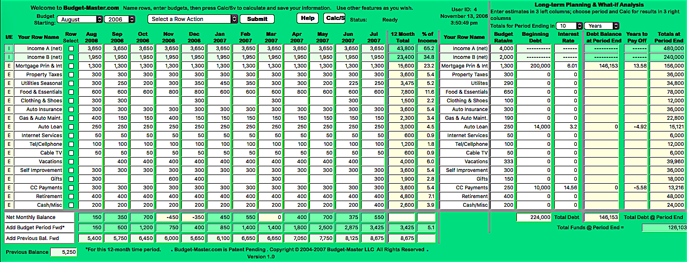 Date Shiftable Spreadsheet by Diane Richardson